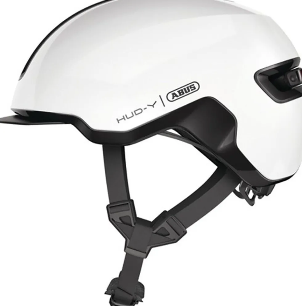 ABUS Fahrradhelm "Hud-Y", weiß