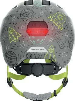 ABUS Kinder-Freizeithelm "Smiley 3.0 LED" grey space
