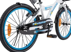 Actionbikes Kinderfahrrad Donaldo 20 Zoll, V-Brake-Bremsen, höhenverstellbar, Seitenständer, Korb