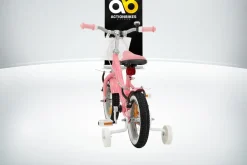 Actionbikes Kinderfahrrad Starlight 12 Zoll, Rosa, Stützräder, Fahrradkorb, Klingel, Kettenschutz (Classic)
