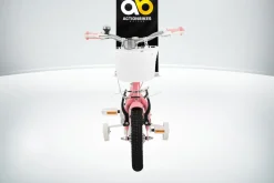 Actionbikes Kinderfahrrad Starlight 12 Zoll, Rosa, Stützräder, Fahrradkorb, Klingel, Kettenschutz (Classic)
