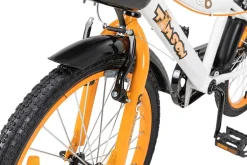 Actionbikes Kinderfahrrad Timson 20 Zoll, V-Brake-Bremsen, höhenverstellbar, Fahrradständer, Korb