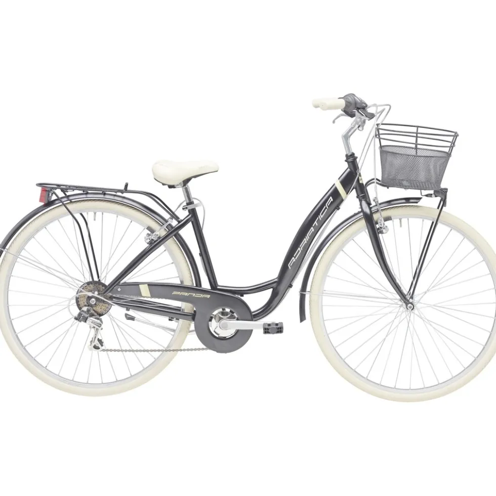 Adriatica Cityfahrrad 26 Zoll PANDA Schwarz