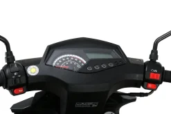 Alpha Motors Mofaroller Mustang FI 50 ccm 25 kmh EURO 5 blau-grau