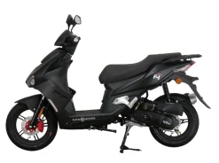 Alpha Motors Motorroller Mustang FI 50 ccm 45 kmh EURO 5 mattschwarz