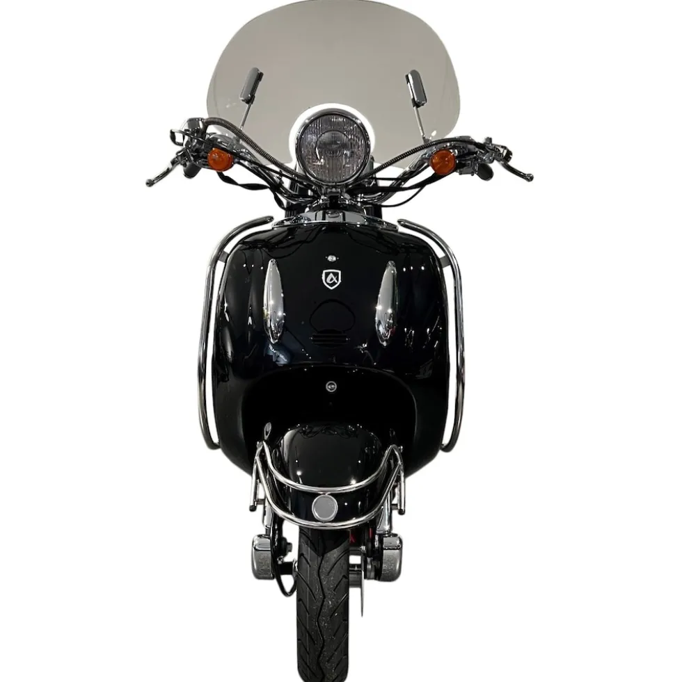 Alpha Motors Motorroller Retro Firenze Limited 50 ccm 45 km/h EURO 5 schwarz