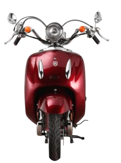 Alpha Motors Motorroller Retro Firenze 125 ccm 85 km/h EURO 5+ weinrot