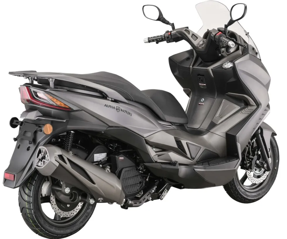 Alpha Motors Motorroller Sport Cruiser 22 125 ccm 95 km/h EURO 5+ grau