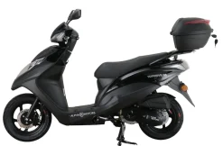 Alpha Motors Motorroller Topdrive 125 ccm 85 km/h EURO 5+ schwarz inkl. Topcase