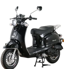 Alpha Motors Motorroller Venus 50 ccm 45 kmh EURO 5 schwarz