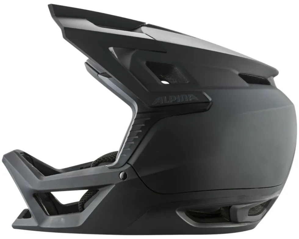 Alpina MTB-Fahrradhelm Roca, schwarz matt
