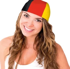 Amscan - Großes Deutschland Fan-Set (24-teilig) EM WM anfeuern schwarz rot gold