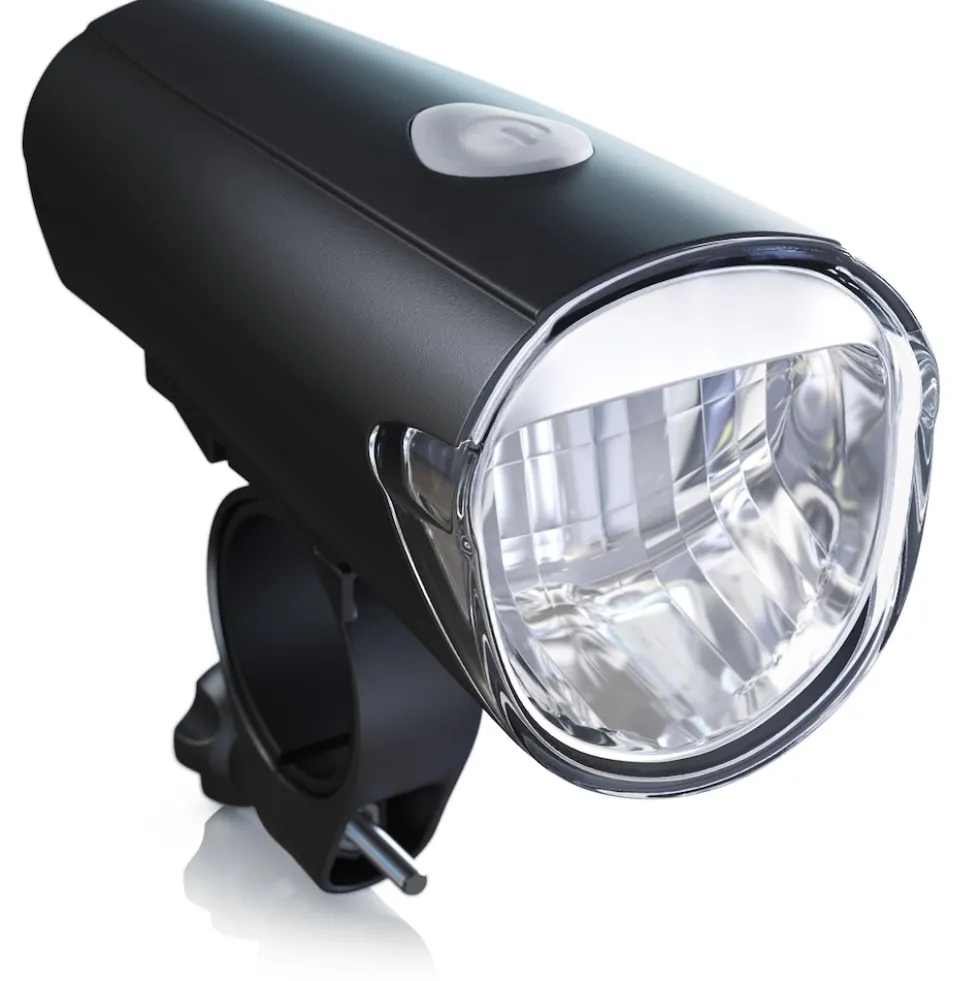 Aplic LED Fahrradlampen Set mit Front & Rücklicht StVZO zugelassen / Energiesparend / 30 Lux