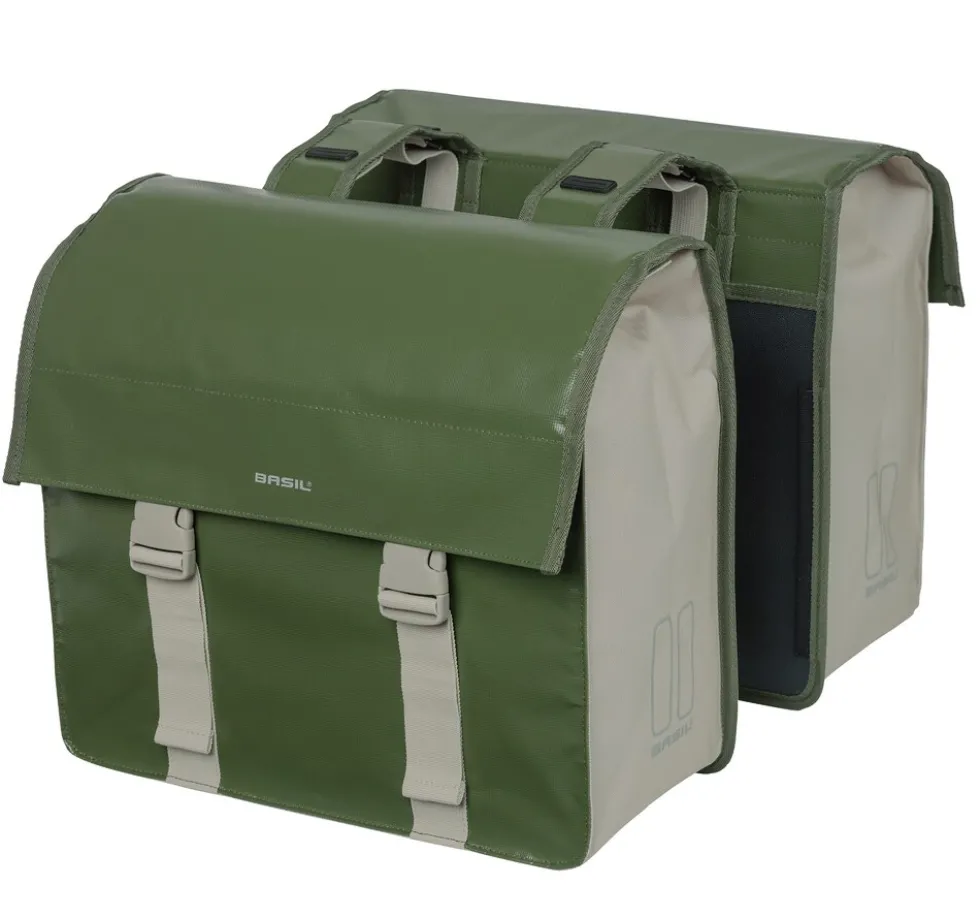 BASIL Doppelpacktasche "Urban Load", mossgreen