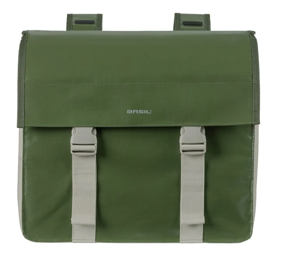 BASIL Doppelpacktasche "Urban Load", mossgreen