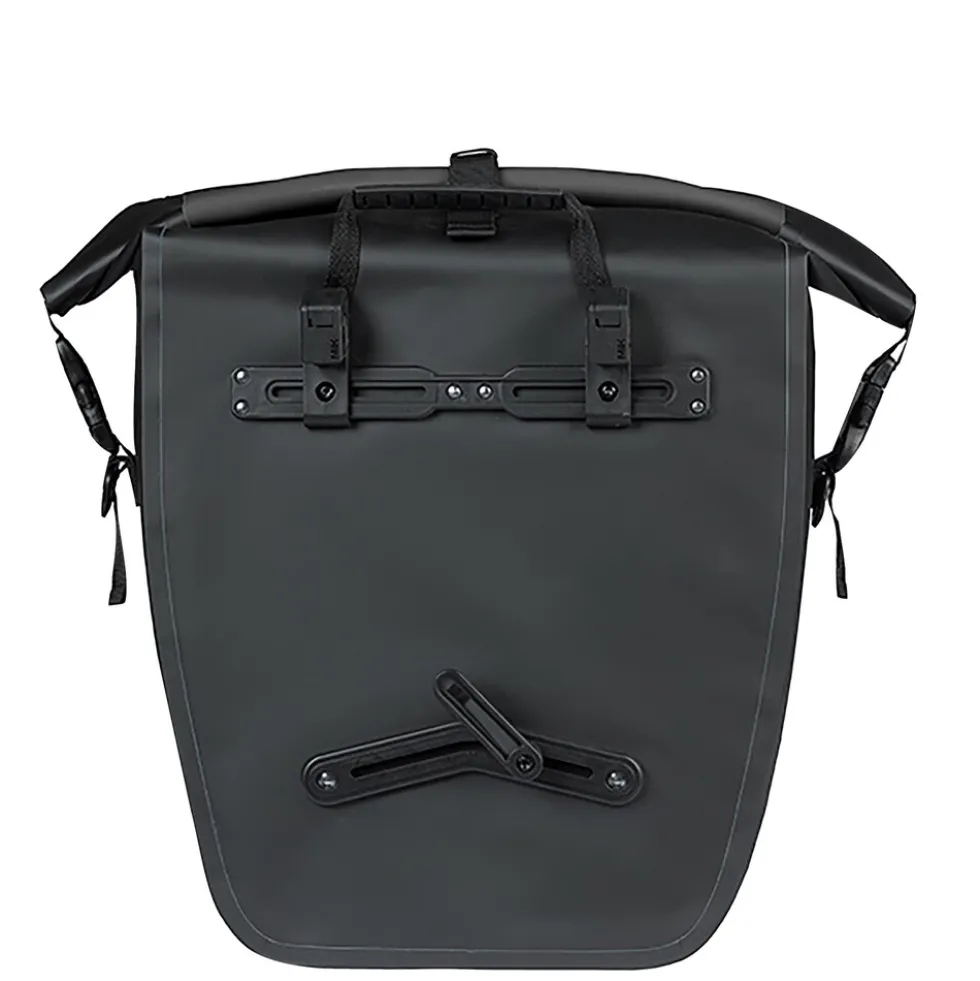 BASIL Fahrrad-Einzelpacktasche Rivo M MIK Hooks, schwarz