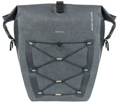 BASIL Fahrrad- Einzeltasche Navigator Storm L, grau