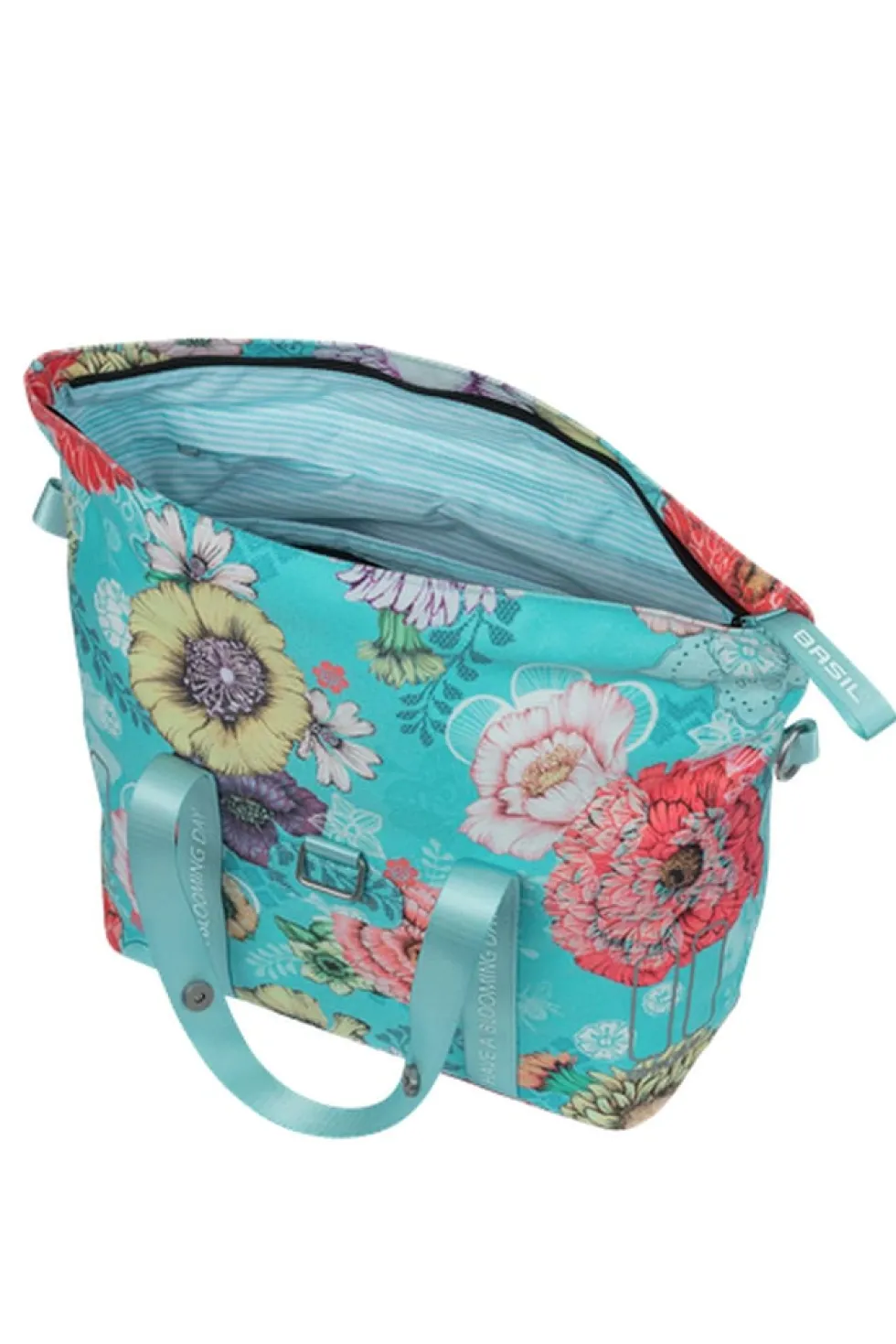 BASIL Fahrradhandtasche "Bloom Field MIK KF Haken", sky blue