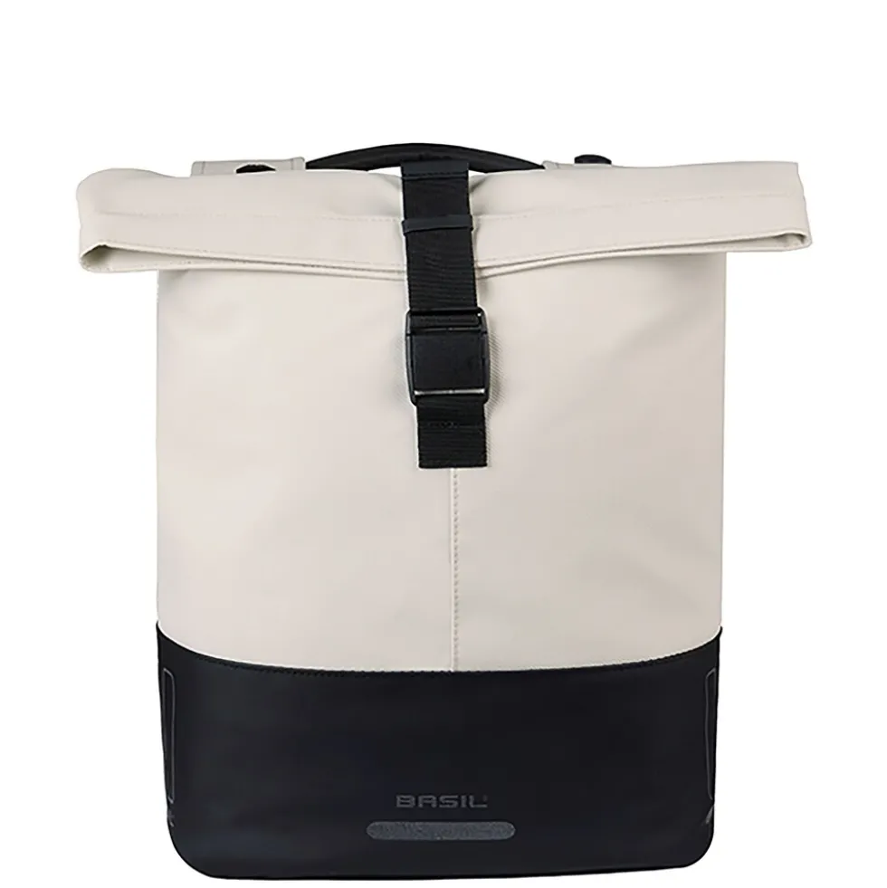 BASIL Gepäckträger- Fahrradtasche "Cove MIK", weiß