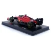 Bburago 18-36835L - Modellauto - F1 Ferrari SF-23 #16 Leclerc (mit Helm, Maßstab 1:43) Formel 1