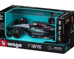 Bburago 18-38208R - Modellauto - F1 MB AMG W15E GB GP #63 Russell (Maßstab 1:43)