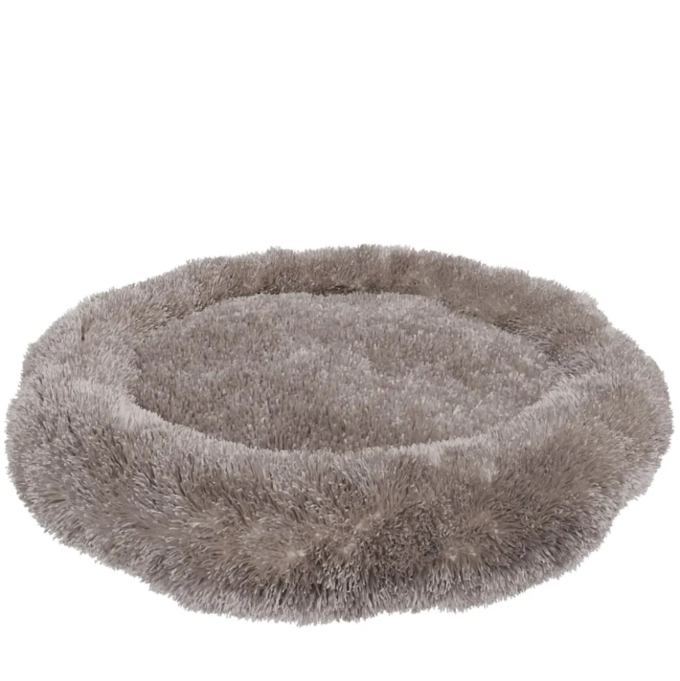 BENNO® Hundebett BALU Donut 60x60x16 cm, waschbar, rutschfest, Polyester, Polypropylen-Füllung, inkl. Kauknochen
