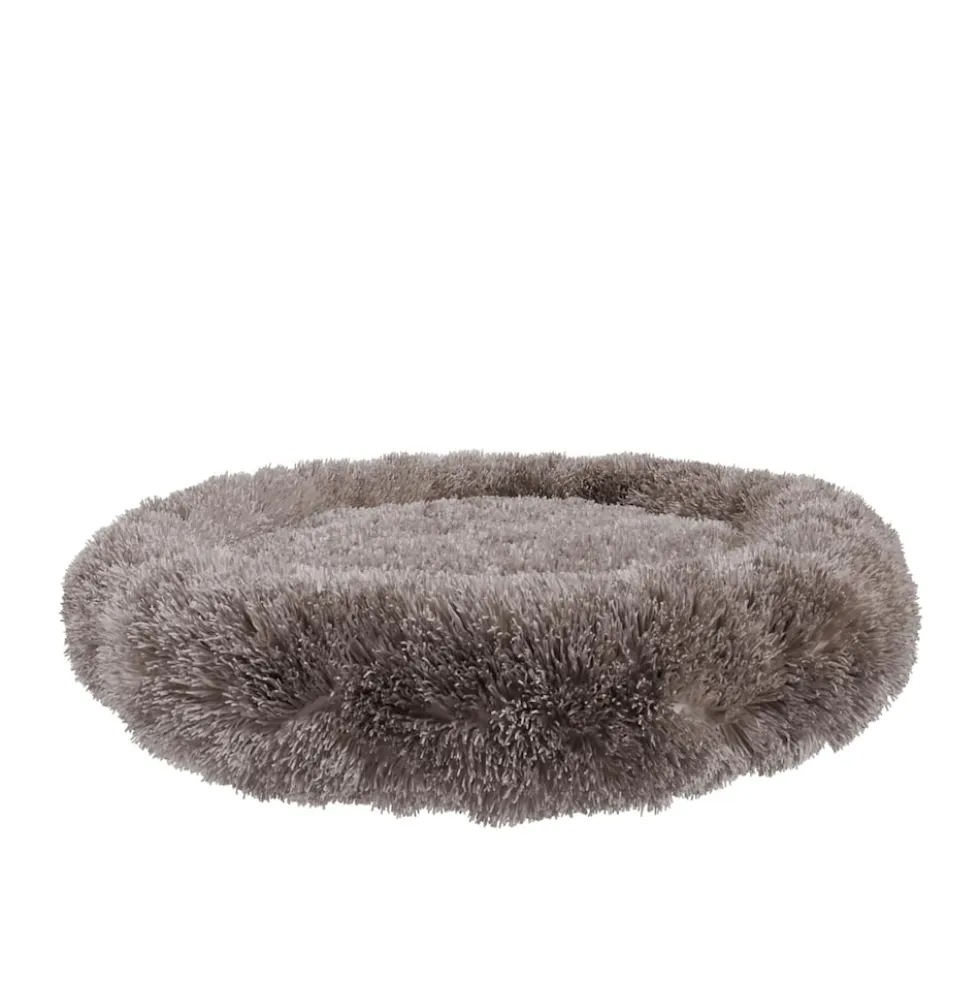 BENNO® Hundebett BALU Donut 60x60x16 cm, waschbar, rutschfest, Polyester, Polypropylen-Füllung, inkl. Kauknochen
