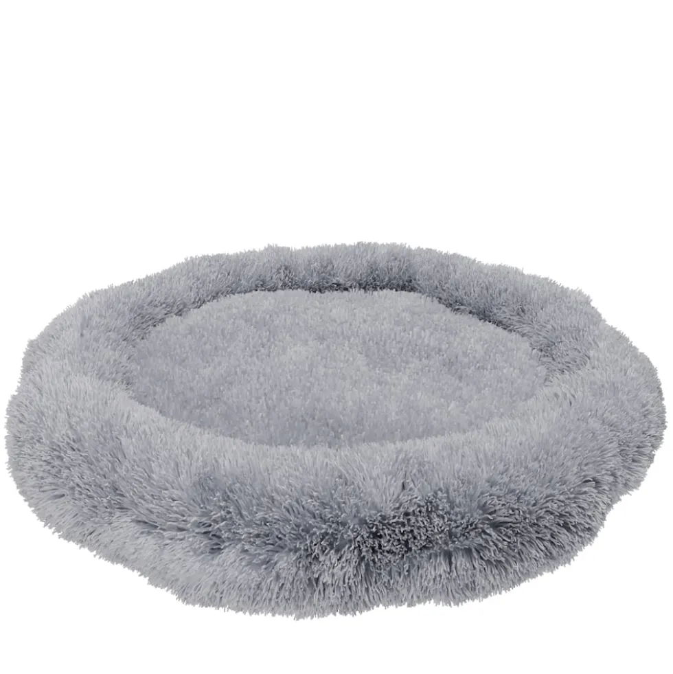 BENNO® Hundebett BALU Donut 60x60x16 cm, waschbar, rutschfest, Polyester, Polypropylen-Füllung, inkl. Kauknochen