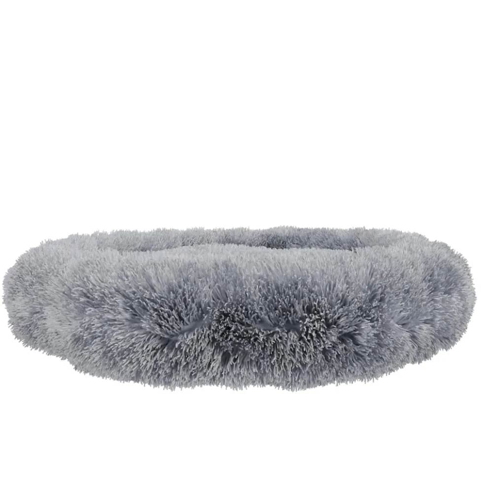 BENNO® Hundebett BALU Donut 60x60x16 cm, waschbar, rutschfest, Polyester, Polypropylen-Füllung, inkl. Kauknochen