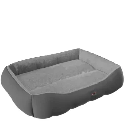 BENNO® Hundebett SAMMY 80x65x17 cm, quadratisch, Polyester, maschinenwaschbar, rutschfest, inkl. Kauknochen