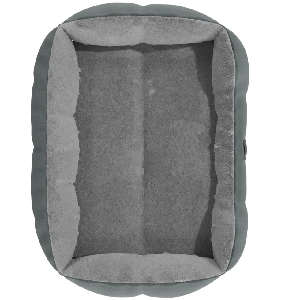 BENNO® Hundebett SAMMY 65x50x16 cm, quadratisch, Polyester, rutschfest, inkl. Kauknochen