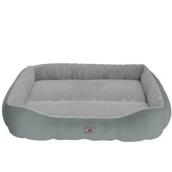 BENNO® Hundebett SAMMY 80x65x17 cm, quadratisch, Polyester, rutschfest, inkl. Kauknochen