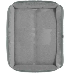 BENNO® Hundebett SAMMY 95x75x18 cm, quadratisch, Polyester, maschinenwaschbar, rutschfest, inkl. Kauknochen