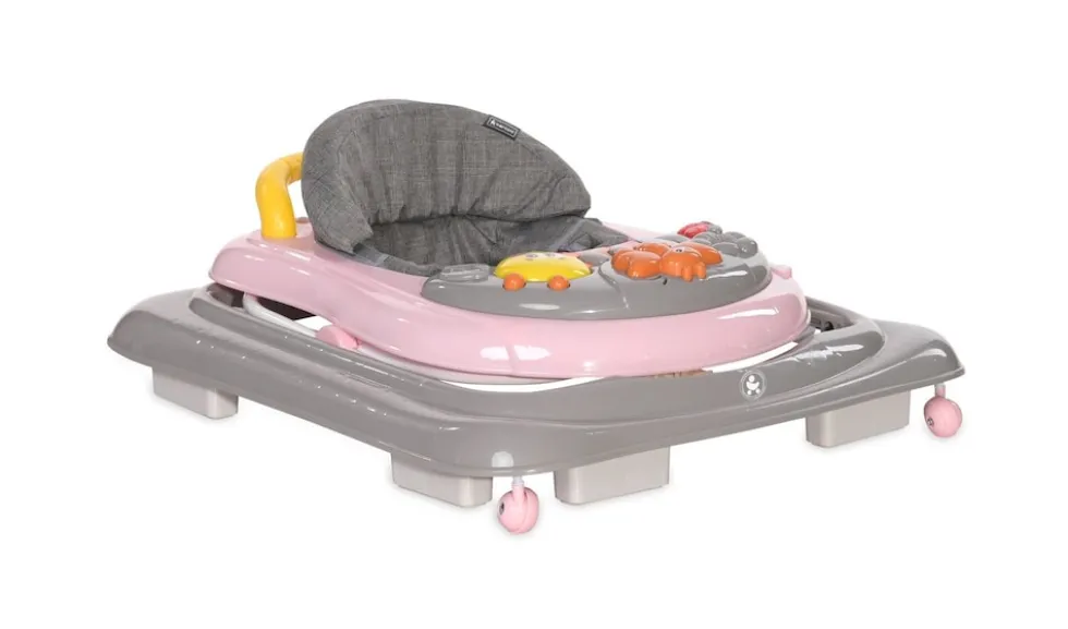 Bertoni Lauflernhilfe My Buggy Spielcenter Musik Treppenstopper höhenverstellbar rosa