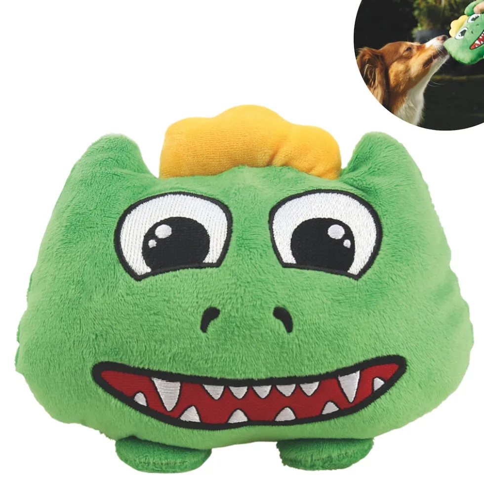 Best Direct® Interaktives Plüsch Hundespielzeug - Kauspielzeug Chuckle Chums