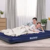 Bestway Doppelluftbett mit integrierter Fußpumpe 203 x 152 x 28 cm