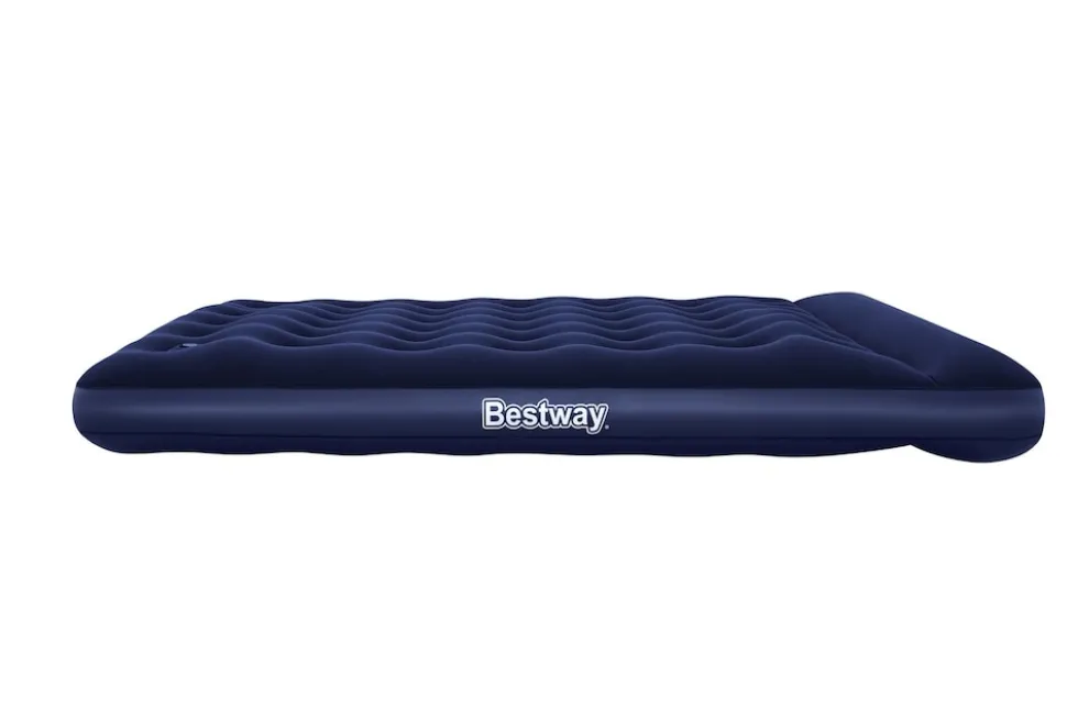 Bestway Doppelluftbett mit integrierter Fußpumpe 203 x 152 x 28 cm