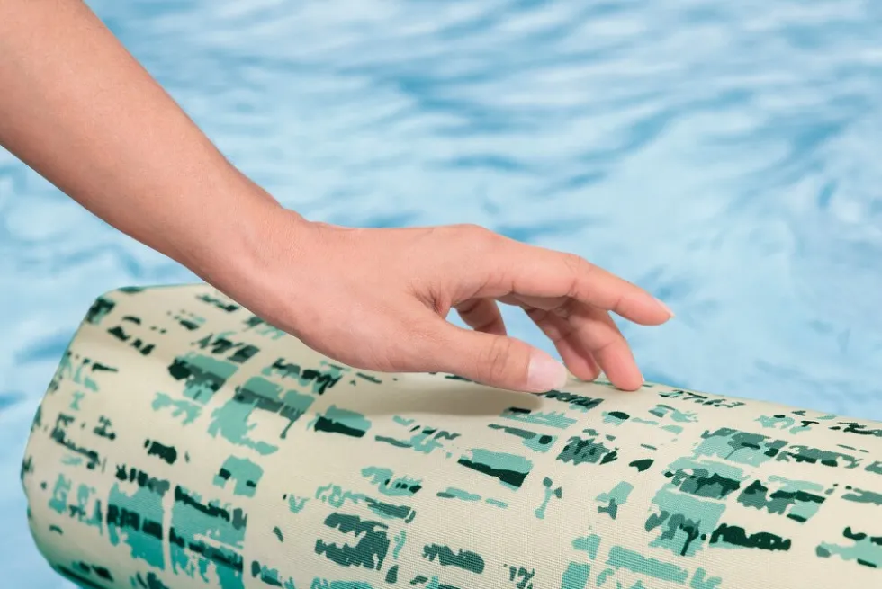 Bestway Pool Hängematte Sommer Luxus 122cm Luftmatratze Sattelsitz Poolsessel