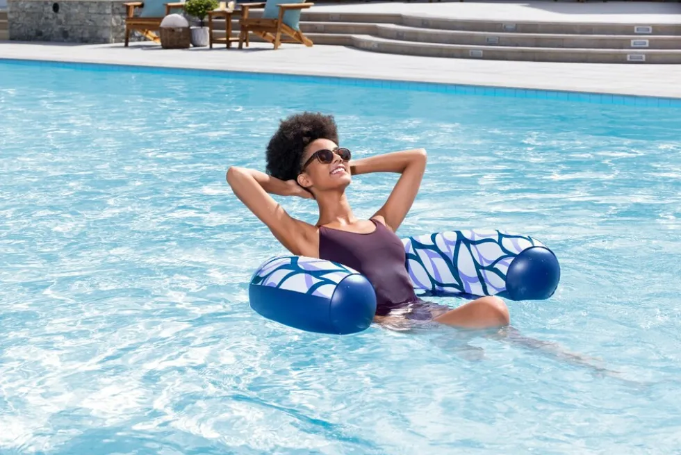 Bestway Poolsitz SummerSway Pool Lounge Poolsessel Schwimmsitz 96x67cm