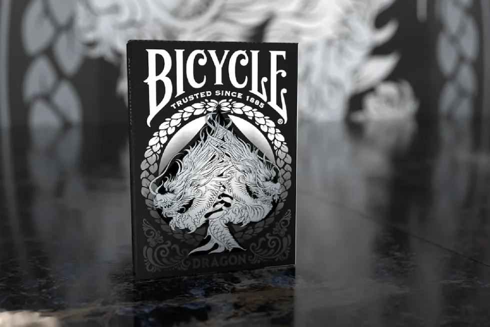 Bicycle® Kartendeck - Black Dragon Kartenspiel Spielkarten Pokerkarten Single Deck