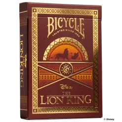 Bicycle® Kartendeck - Disney Lion King Kartenspiel Spielkarten Pokerkarten König der Löwen Single Deck