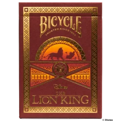 Bicycle® Kartendeck - Disney Lion King Kartenspiel Spielkarten Pokerkarten König der Löwen Single Deck