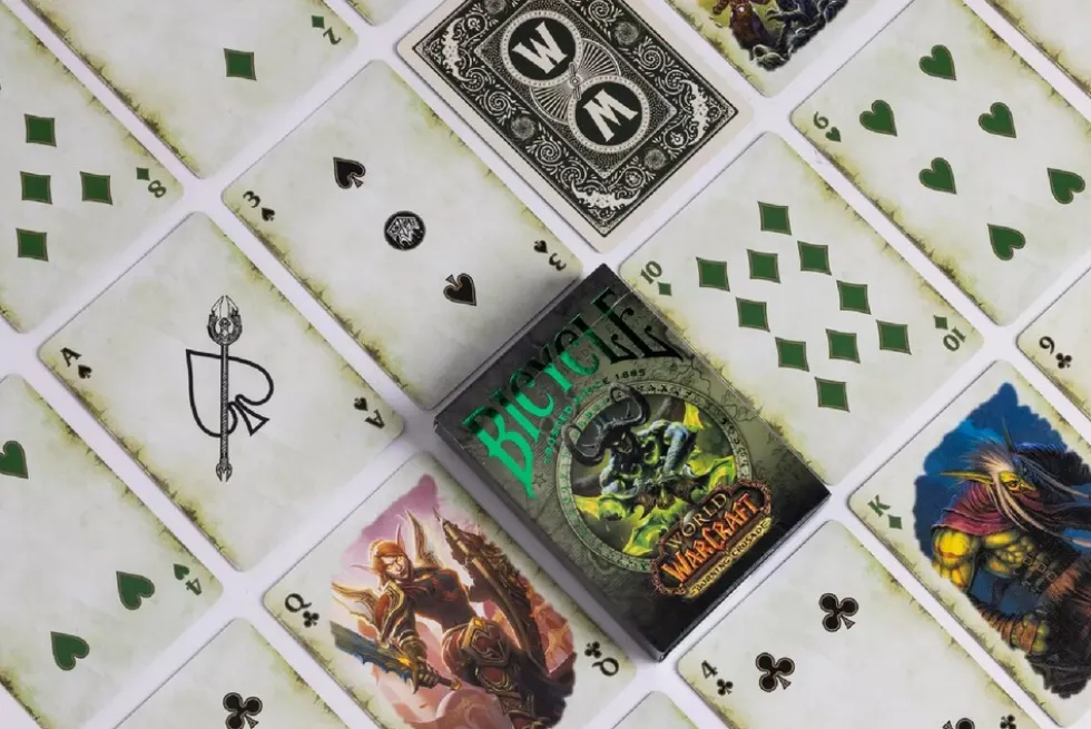 Bicycle® Kartendeck - World of Warcraft Burning Crusade Kartenspiel Spielkarten Pokerkarten WoW Single Deck