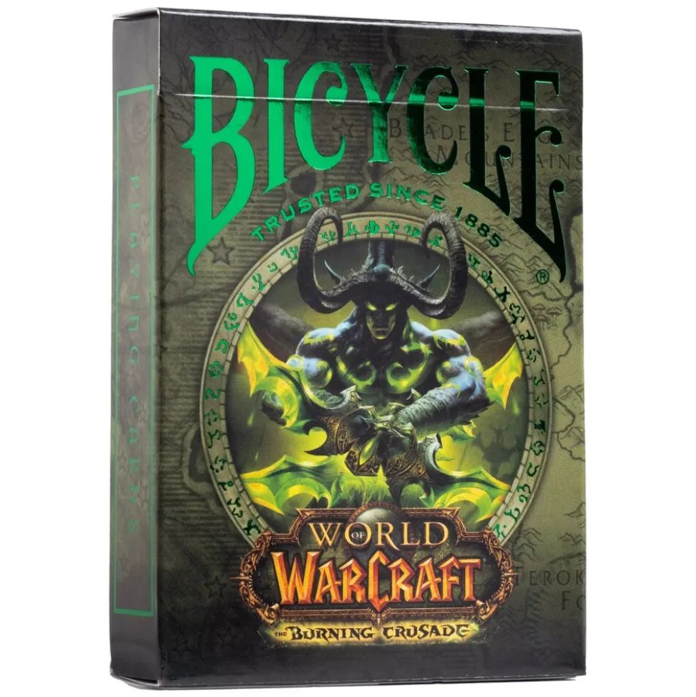Bicycle® Kartendeck - World of Warcraft Burning Crusade Kartenspiel Spielkarten Pokerkarten WoW Single Deck