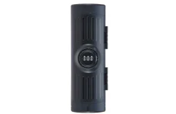Bike Safe Fahrradbox (smart, zum sicheren Verstauen von Wertgegenständen, integriertes Zahlenschloss (3-Fach-Kombination), Maße: 234 x 89 x 76 mm (BxHxT), Farbe: schwarz