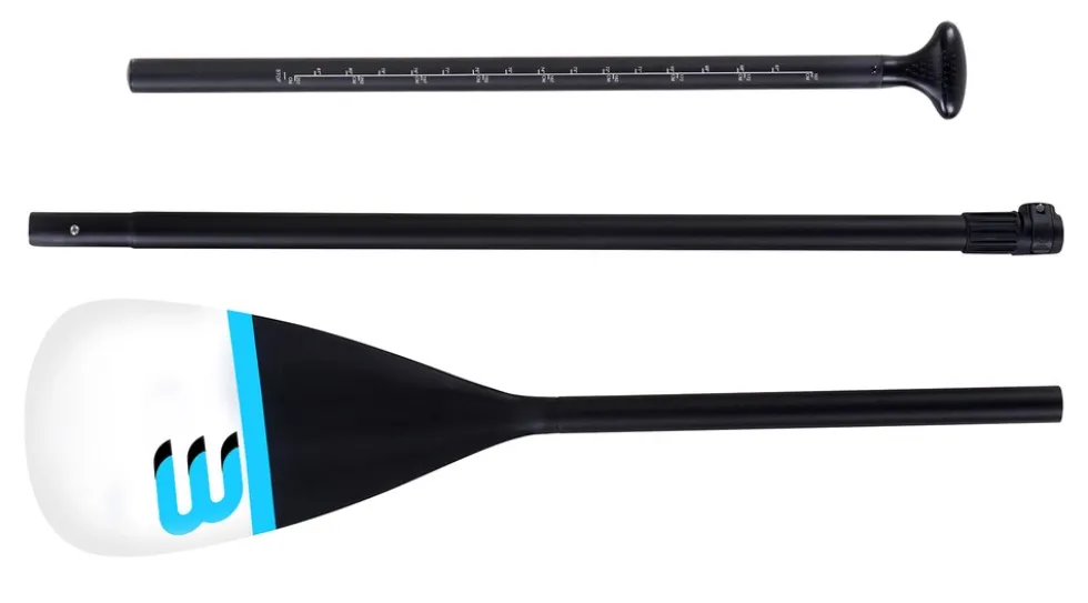 Bluemarina SUP Board Moana, aufblasbar mit Doppelkolben-Pumpe, Paddel, Rucksack, 5J Garantie (Classic 2.0, 325x86x15cm / 10'8")
