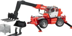 Bruder Bruder 02129 Manitou Teleskoplader MRT 2150 mit Zubehör