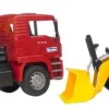 Bruder bruder 02752 MAN TGA Kipp-LKW + Gelenkradlader FR 130