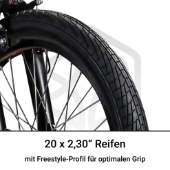 Bullseye Project 301 BMX 20 Zoll Bike Fahrrad 2 Pegs 360° Rotor Freestyle 20 Rad Jugendliche Erwachsene unisex für Tricks