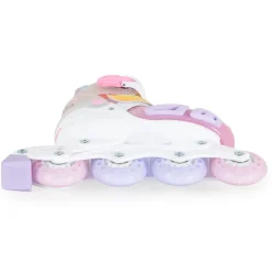 Byox Inliner Dizzy pink Glitzer PU-Räder Stoßdämpfer ABEC-5-Lager verstellbar M (Gr. 34-38)